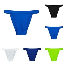 Stylish and Comfortable Men's Swim Shorts Underwear Thong Bikini Briefs