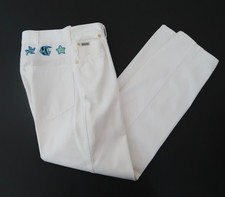 vtg 80s ESCADA high waist tapered leg white pants DE 34 US 4 Margaretha Ley