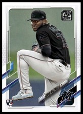 Jorge Guzman 2021 Topps Update #US321 RC Miami Marlins