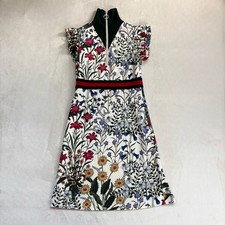 Extremely Beautiful GUCCI Gucci Floral Print Flower Pattern Sleeveless Dress wit