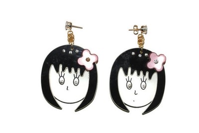 Cute Face Handmade Unique Earrings
