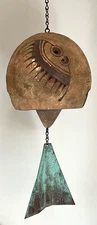 Vintage Paolo Soleri Clay / Ceramic Bell Cosanti older