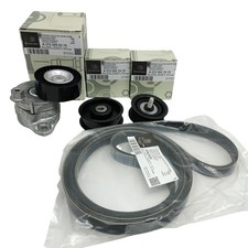 Engine Drive Belt Tensioner Idler Pulley Serpentine Belt Kit For Mercedes Benz Engine Drive Belt Tensioner Idler Pulley Serpentine Belt Kit For Mercedes Benz