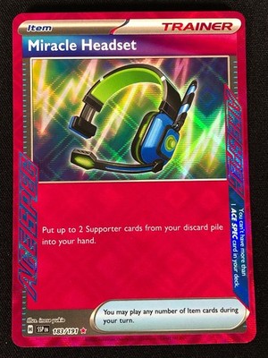Pokemon Miracle Headset 183/191 ACE SPEC Holo (NM)