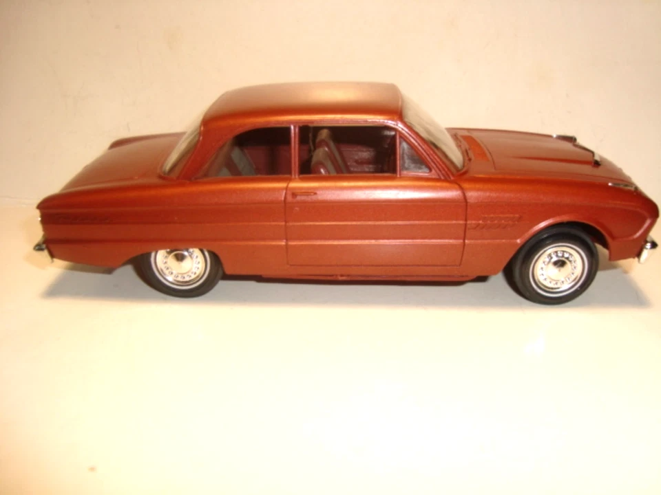 AMT 1962 Ford Falcon 2 DR Sedan Dealer Promo Model Car / Chestnut - Image 2 of 4