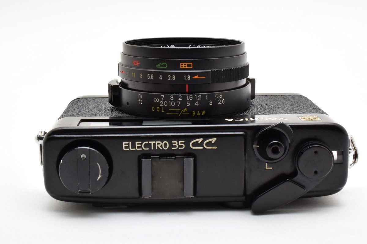 MINT W/Cap］Yashica Electro 35 CC Rangefinder 35mm Film Camera