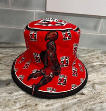 Michael Jordan Chicago Bulls Number 23 Big Kids Bucket Hat NWOT
