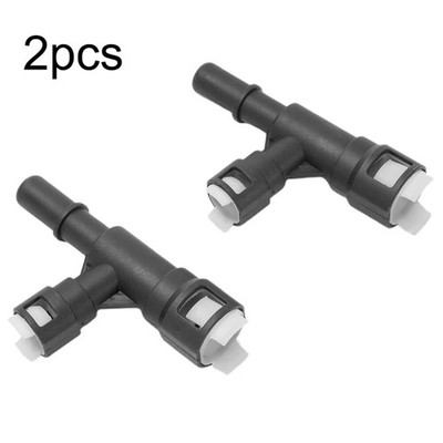 2pcs Heater Hose T Connector For Cadillac ESV EXT Chevrolet GMC Sierra 15055342