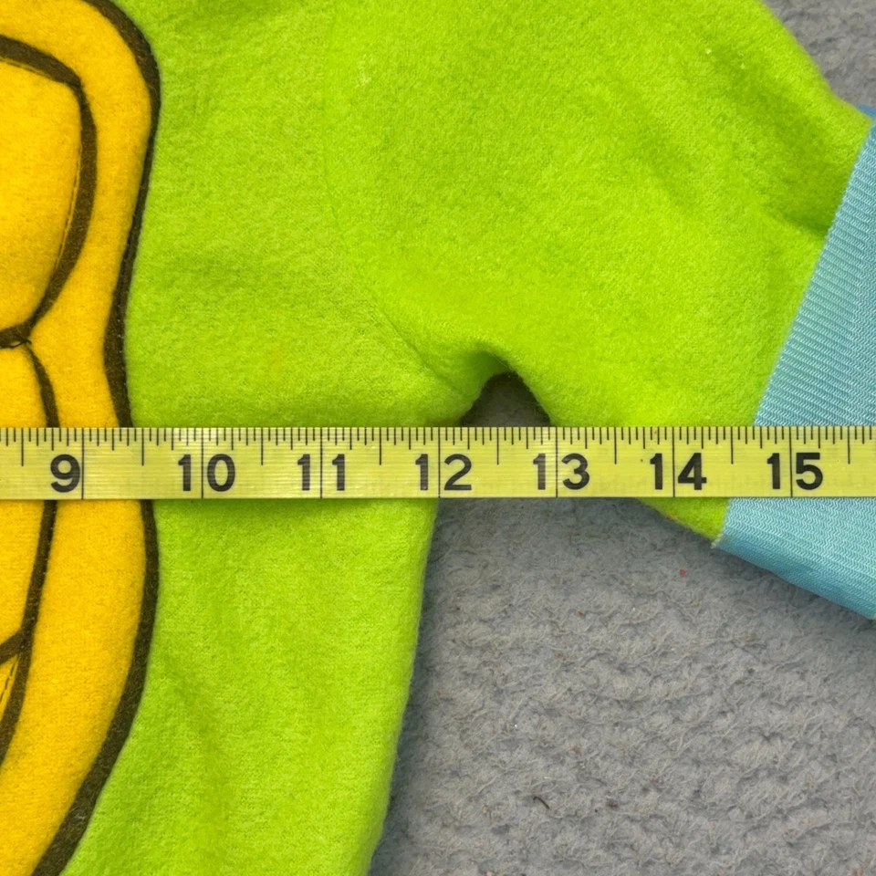 Disfraz de Tortugas Ninja Adolescentes Mutantes Leonardo Niño Pequeño 4-5 Verde Foto 3 de 4