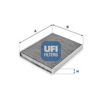 UFI Filter, Innenraumluft 54.103.00 Passend FüR Fiat Lancia