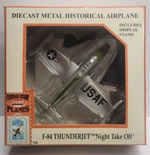 Model Power Postage Stamp F-84 Thunderjet "Night Take Off" Historic Airplane