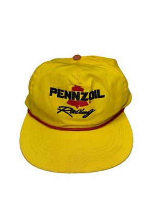 Pennzoil Racing Unisex Yellow Hat 
