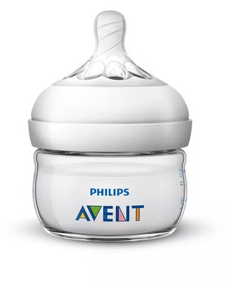 Babyflasche Philips Avent Natural 60 ml Sauger für Neugeborene 0 monat