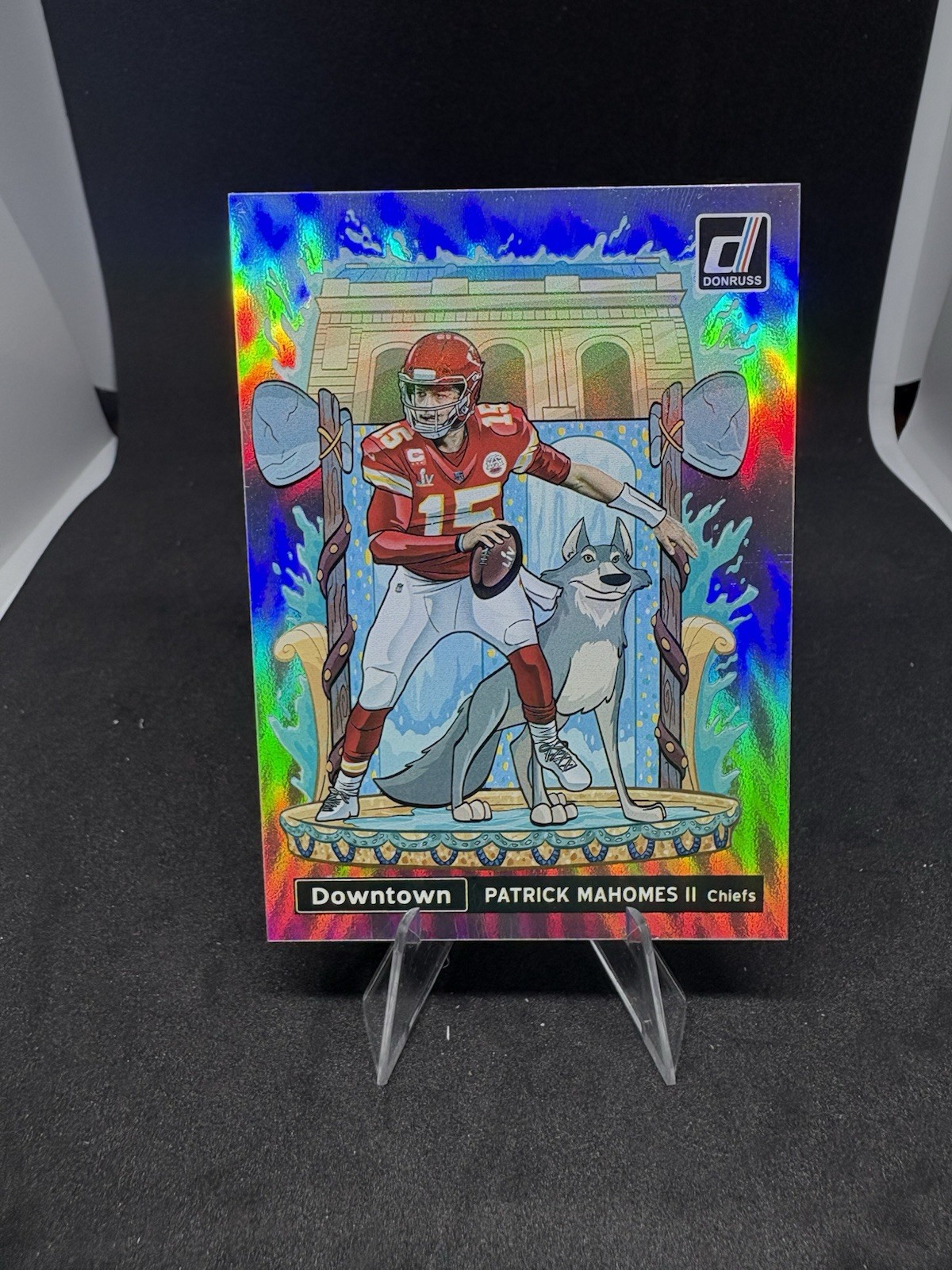 2021 Panini Donruss Downtown! Patrick Mahomes II #DT-25