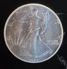 1986 American Eagle Toned Walking Liberty Bullion Vtg-0.999 Silver 1 Oz Coin 1k