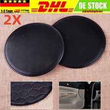2STK Blende Lautsprechergitter Abdeckung Verkleidung schwarz für VW Golf Passat