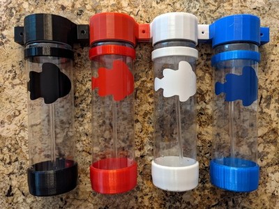 VOSS Dosing Containers Mounting Kit Bottles Not Include Marine Reef Slim Modular