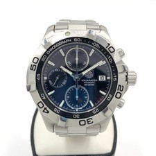 TAG HEUER Aquaracer Chronographe Automatique CAF2110 Argent x Noir C