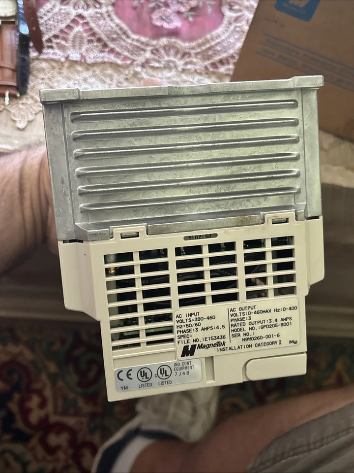 New Old Stock Adjustable Frequency Drive GDP205-DS - Imagem 4 de 4