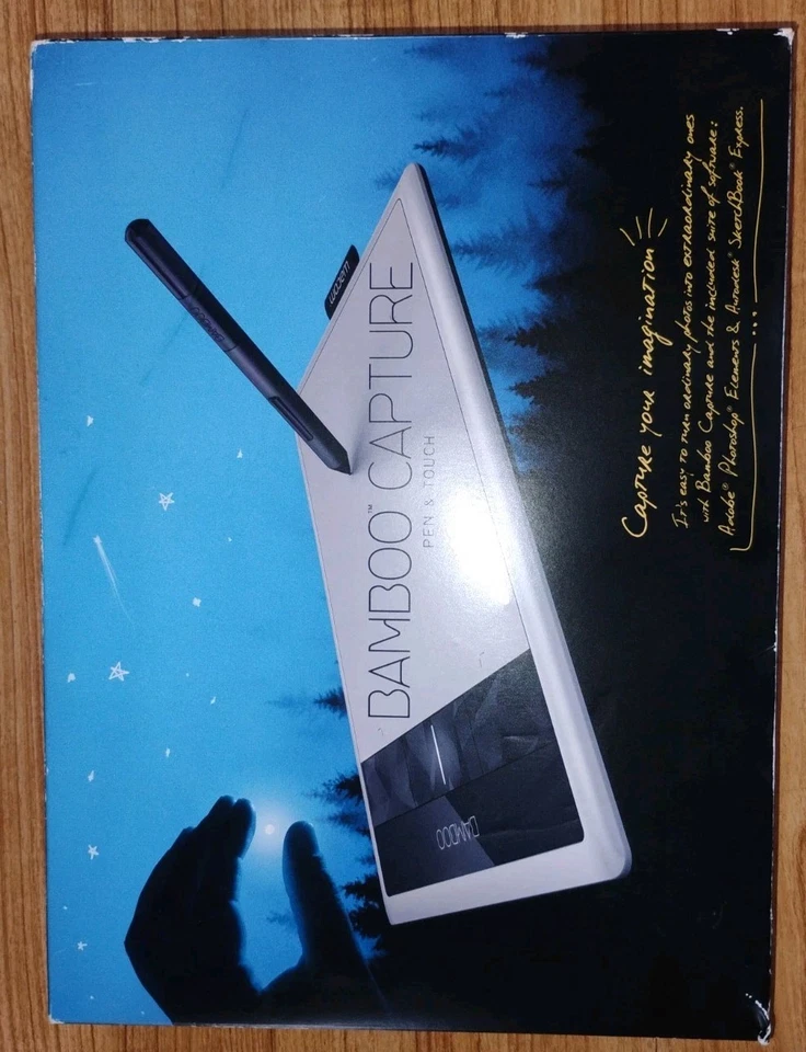 Wacom CTH470 Bamboo Capture Pen and Touch Tablet - Image 2 of 4