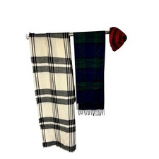 Cozy Plaid Winter Scarf