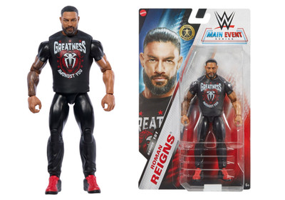 WWE Actionfigur Roman Reigns Wrestling Main Event Series Mattel 15 cm Limited