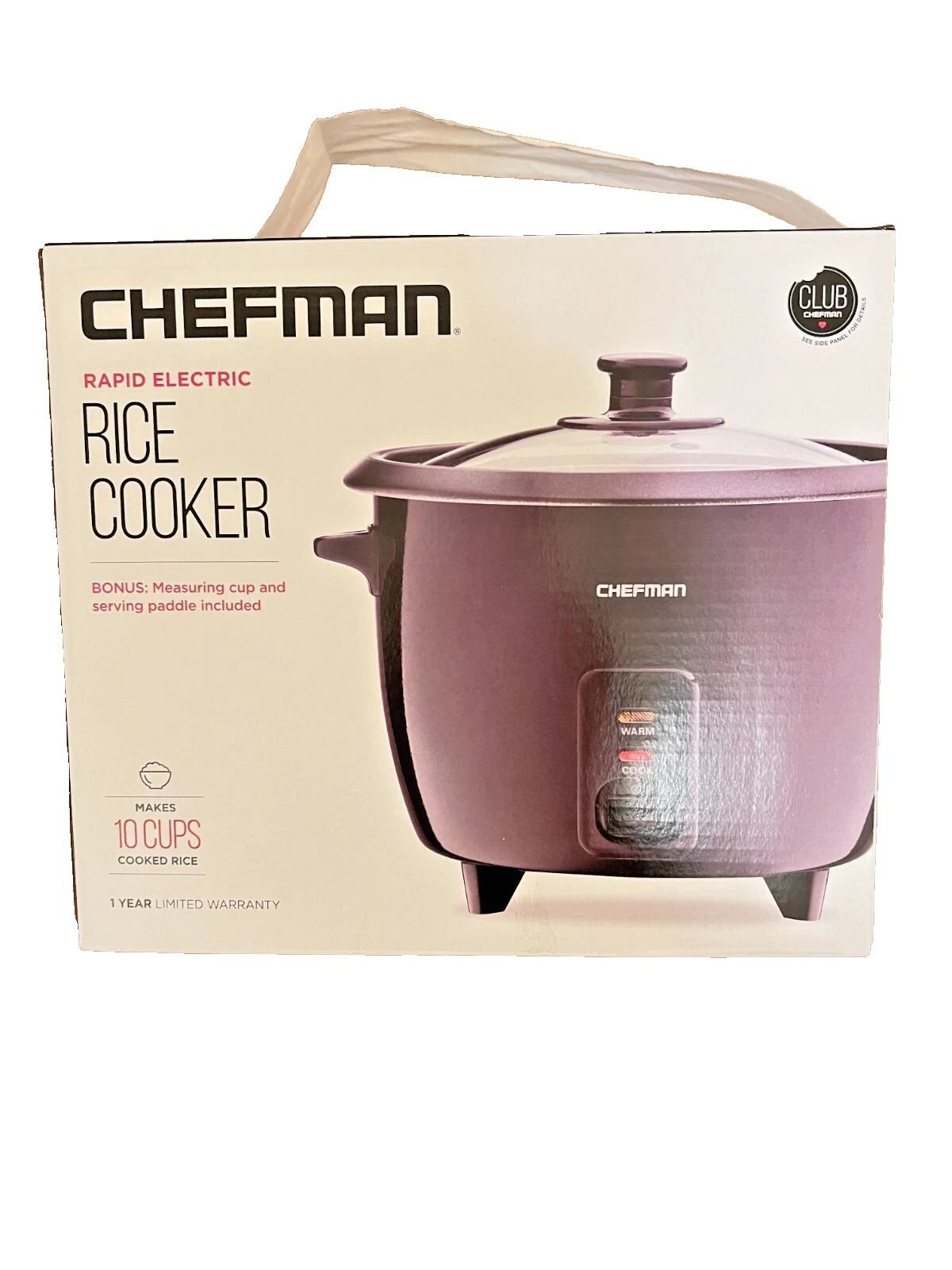 chfmen rice cooker 10 cups