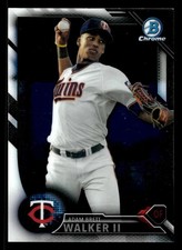 2016 Bowman Chrome Prospect: BP135 Adam Brett Walker II, Minnesota Twins