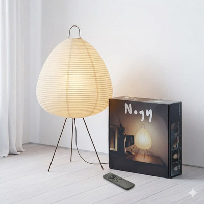 Akari Noguchi Rice Paper Lamp   Dimmable Japanese Paper Lantern Lam... Fas