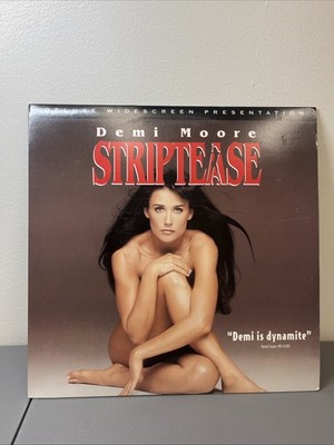 Striptease Widescreen Laserdisc Demi Moore 1996 FBI Agent Turned Stripper