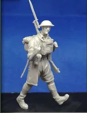 WWII British Desert Soldier 1/35 Scale Resin Figure Djiti's North Africa Campaig