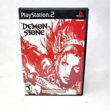 Demon Stone PS2 (Sony PlayStation 2, 2004) Case & Game Tested Working