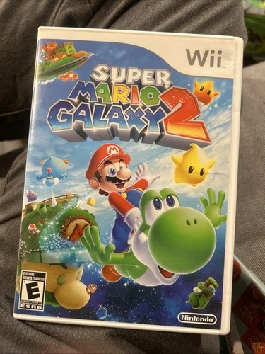 Super Mario Galaxy 2 (Nintendo Wii, 2010) Complete CIB - Tested