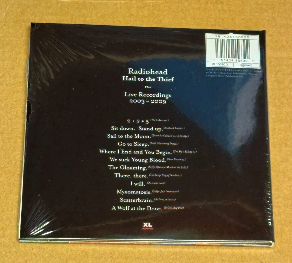 Radiohead "Hail To The Thief (Live Recordings 2003-2009)" NEW CD #NOW SHIPPING# - Image 2 of 2