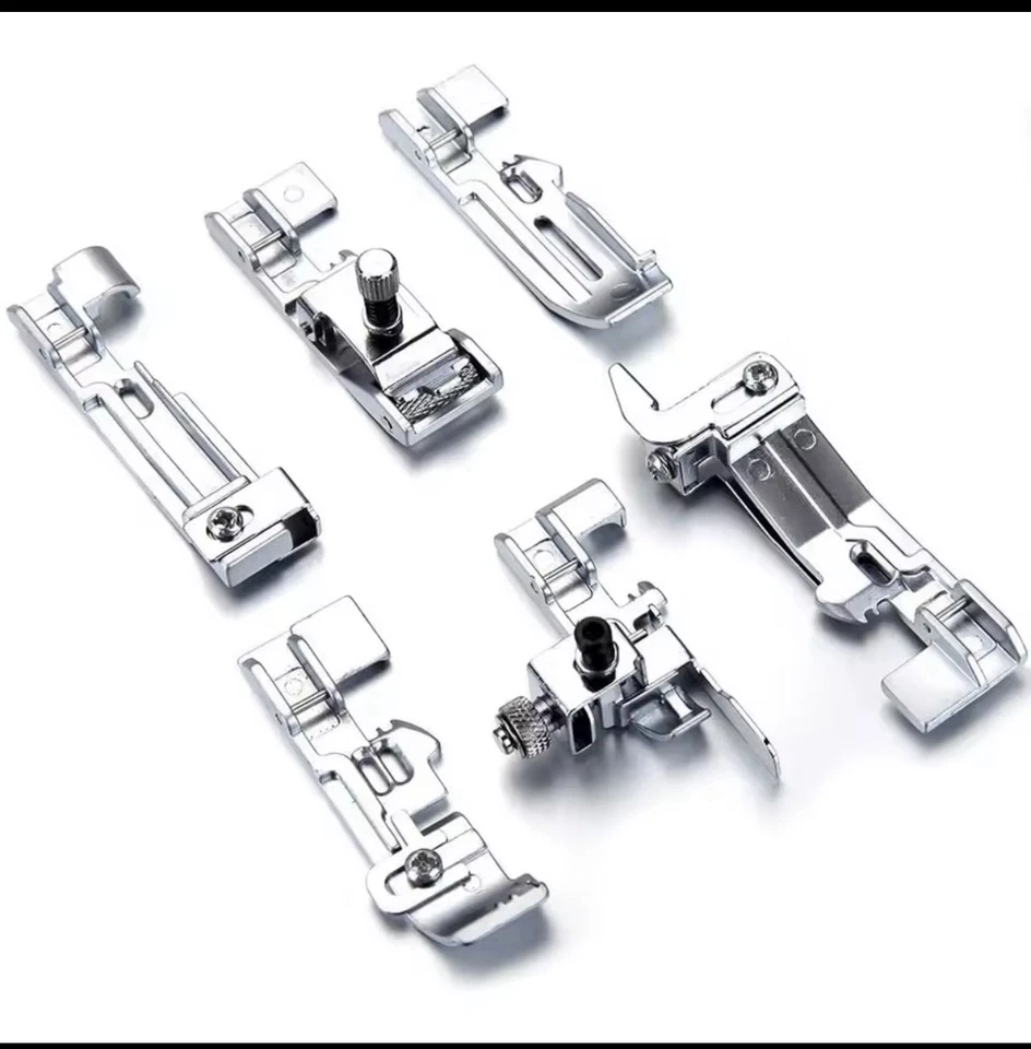 Kit de pie opcional Overlocker de 6 piezas A1A393000 Singer/Pfaff/Huskylock/Juki, etc. Foto 2 de 2