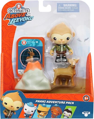 Octonauts Über & darüber Hinaus Paani Abenteuer Packung 7cm Play Figur Spielset