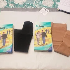 Juzo Dynamic Varin 3513 Bellow Knee Silicone Stockings Compression 40-50 Size 3