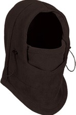 2pk Winter Fleece Balaclava Warm Hooded Face Mask Neck Warmer