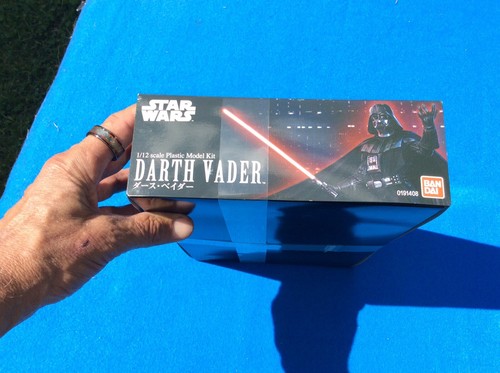 Bandai Star Wars Darth Vader 1/12 Scale Action Figure Model Kit New Sealed Box - Picture 4 of 6