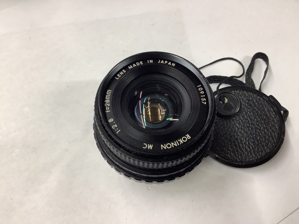 〰️ Rokinon 28mm f2.8 MC Lens for Minolta MD | eBay