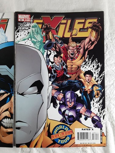 EXILES Comic Lot #2 #69 #70 #76 #77 #78 #81 #82 #89 #91 #92 2001 2005 2006 2007 - Picture 9 of 12