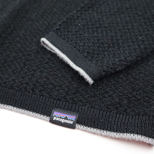 Patagonia Capilene Air Crew Merino Wool Pullover Crewneck Shirt Mens Small Black - Picture 7 of 7