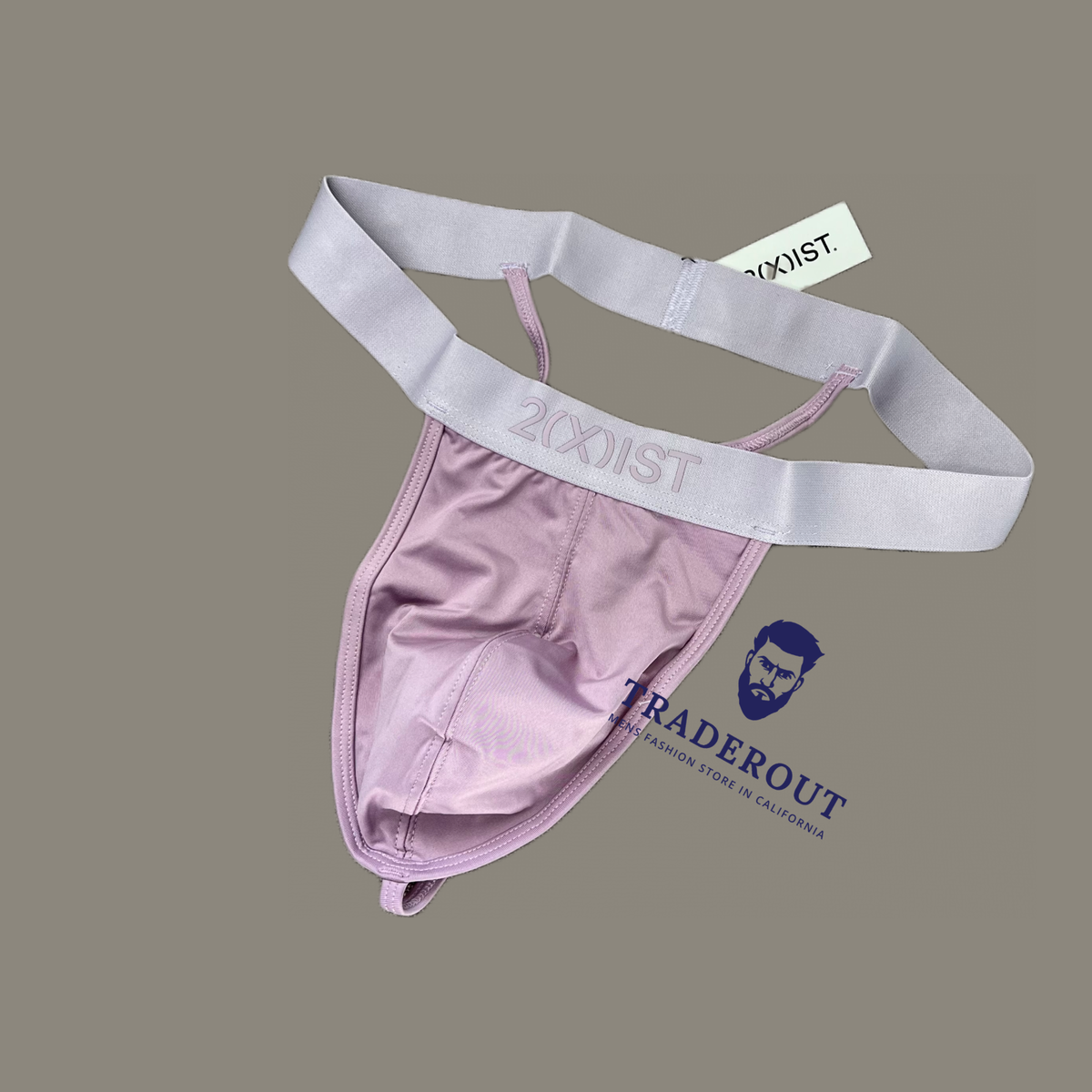 2 (X)ist 2xist Perizoma Uomo Blu Scuro Cotone Schiena A Y - Foto 7