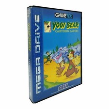 Thumbnail of ebay&reg; auction 166769896045 | SEGA Mega Drive Spiel - Yogi Bear Cartoon Capers EU Komplett mit OVP