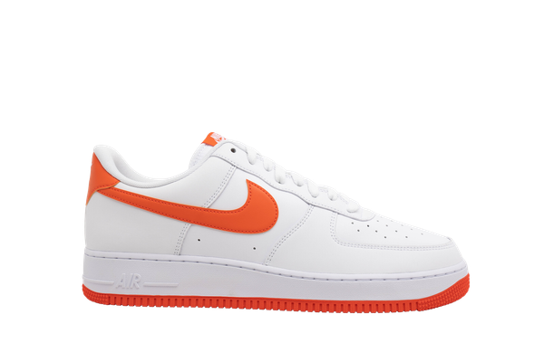 Size 14 - Nike Air Force 1 '07 White Team Orange - DC2911101 for sale  online | eBay