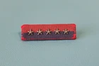 ORIGINAL- PRE WW-2 U. S. MILITARY HONOR RIBBON BAR SCABBARD & BLADE-5-STARS*-