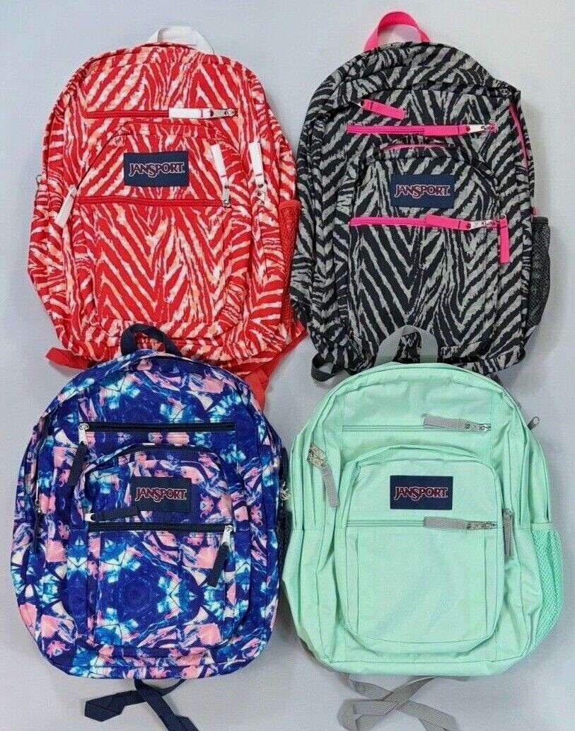 jansport backpacks for girls on sale Big Student Js00tdn758x Cupcakes Backpack The big news with Big Student is that it now features a dedicated 15 inch padded laptop compartment JanSport Big Student Misty Rose