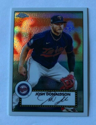 2021 Topps Chrome 1952 Redux Josh Donaldson TC52-5 Minnesota Twins