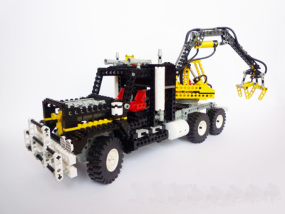 LEGO TECHNIC Pneumatik 8886 Airtech Claw Rig von 1992 komplett mit OBA