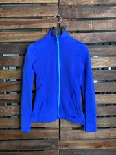 The North Face Vapor Wick Light Weight Runnig Jacket Women  s S EUC blue